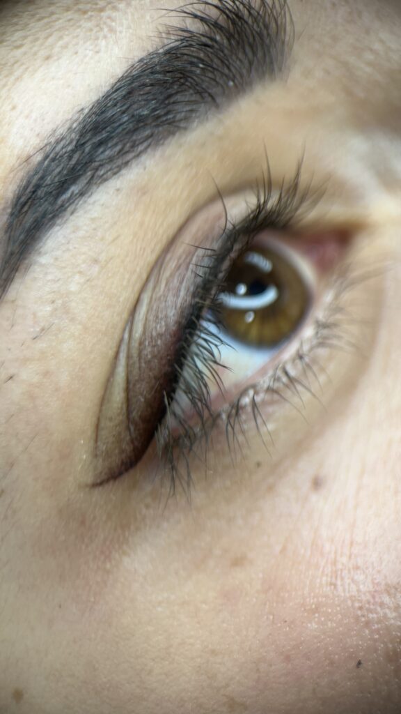 eye liner semipermanente sfumato